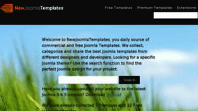 What Newjoomlatemplates.com website looked like in 2018 (5 years ago)