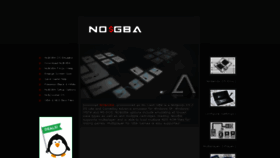 What Nogba.com website looked like in 2018 (5 years ago)