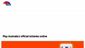 What Nswlotteries.com.au website looked like in 2018 (5 years ago)
