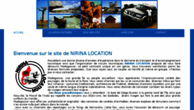 What Nirina-location.com website looked like in 2018 (5 years ago)
