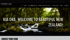 What Nz-tourism.com website looked like in 2018 (5 years ago)