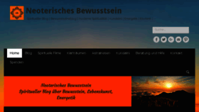 What Neoterisches-bewusstsein.com website looked like in 2018 (5 years ago)