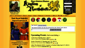 What Northshield.org website looked like in 2018 (7 years ago)