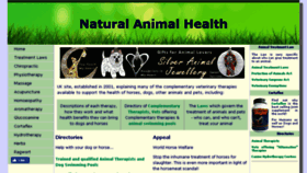 What Natural-animal-health.co.uk website looked like in 2018 (5 years ago)