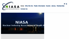 What Niasa.co.za website looked like in 2018 (5 years ago)