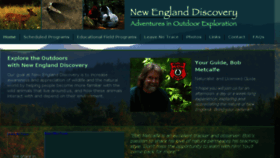 What Newenglanddiscovery.com website looked like in 2018 (5 years ago)
