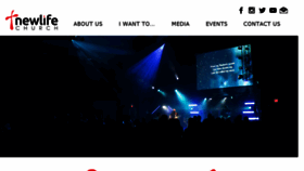 What Newlife247.com website looked like in 2018 (5 years ago)