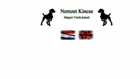What Nemzet-kincse.nl website looked like in 2018 (5 years ago)