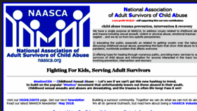 What Naasca.org website looked like in 2018 (5 years ago)