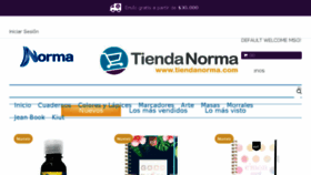 What Norma.com website looked like in 2018 (5 years ago)