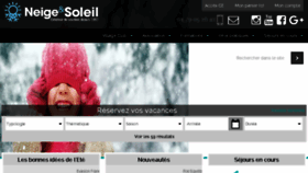 What Neige-et-soleil.com website looked like in 2018 (5 years ago)