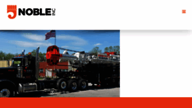 What Nobleoilfieldservices.com website looked like in 2018 (5 years ago)