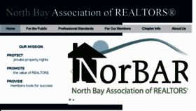 What Norbarrealtor.com website looked like in 2018 (5 years ago)