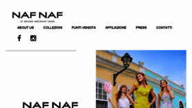 What Nafnaf.it website looked like in 2018 (5 years ago)