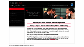 What Negotiationexpert.co.uk website looked like in 2018 (5 years ago)