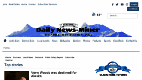 What News-miner.com website looked like in 2018 (5 years ago)