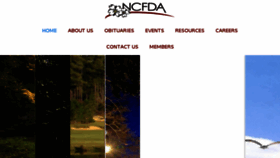 What Ncfda.org website looked like in 2018 (5 years ago)