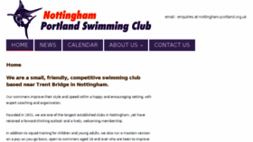 What Nottingham-portland.org.uk website looked like in 2018 (5 years ago)