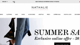 What Nathalieschuterman.se website looked like in 2018 (5 years ago)