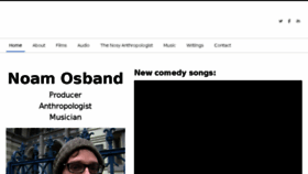 What Noamosband.com website looked like in 2018 (5 years ago)