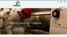 What Nabim.org.uk website looked like in 2018 (5 years ago)