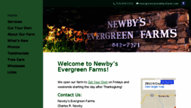 What Newbysfarm.com website looked like in 2018 (5 years ago)