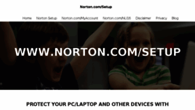 What Norton-us.com website looked like in 2018 (5 years ago)