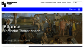 What Nordatlantens.dk website looked like in 2018 (5 years ago)