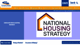 What Newjourneyhousing.com website looked like in 2018 (5 years ago)