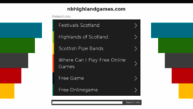 What Nbhighlandgames.com website looked like in 2018 (5 years ago)