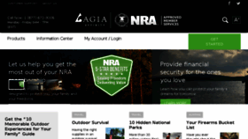 What Nraendorsedinsurance.com website looked like in 2018 (5 years ago)