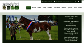 What Northcountyshow.co.uk website looked like in 2018 (5 years ago)