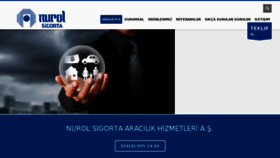 What Nurolsigorta.com.tr website looked like in 2018 (5 years ago)