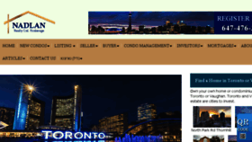 What Nadlan.ca website looked like in 2018 (5 years ago)