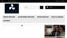 What Nautipieces.fr website looked like in 2018 (5 years ago)