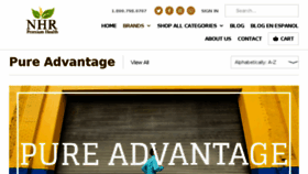 What Nb-pureadvantage.com website looked like in 2018 (5 years ago)
