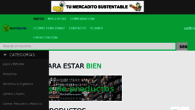 What Nutricarrito.com website looked like in 2018 (5 years ago)
