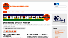 What Newsciclismo.com website looked like in 2018 (5 years ago)