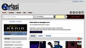 What Nasioglasi.com website looked like in 2018 (5 years ago)