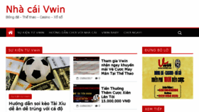 What Nhacaivwin.com website looked like in 2018 (5 years ago)