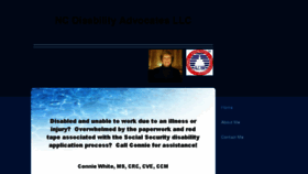 What Nc-disability-advocate.com website looked like in 2018 (5 years ago)