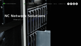 What Ncnetworksolutions.com website looked like in 2018 (5 years ago)