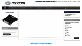What Nascominc.com website looked like in 2018 (5 years ago)