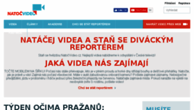 What Natocvideo.cz website looked like in 2018 (5 years ago)