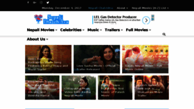What Nepalichalchitra.com website looked like in 2018 (5 years ago)