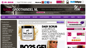 What Nagelgroothandel.nl website looked like in 2018 (7 years ago)