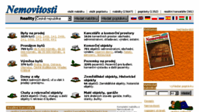 What Nemovitosti.eu website looked like in 2018 (5 years ago)