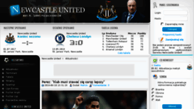 What Nufc.pl website looked like in 2018 (5 years ago)