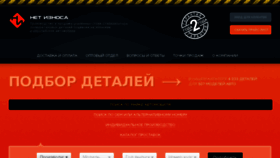 What Netiznosa.ru website looked like in 2018 (5 years ago)