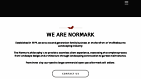 What Normark.com.au website looked like in 2018 (5 years ago)